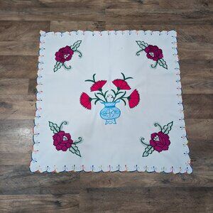 Handmade Embroidered Table Cloth (Servilleta) from Oaxaca, Mexico –